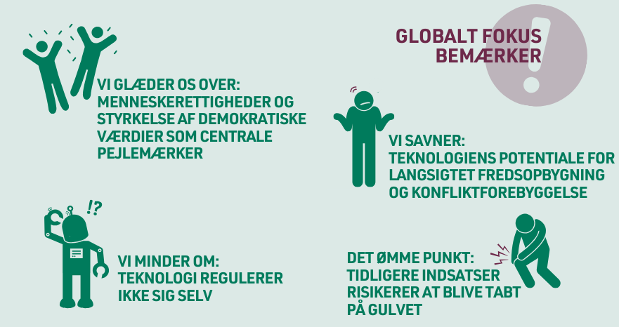 GF bemærker: Danmarks nye strategi for teknologisk diplomati set gennem civilsamfundsbriller