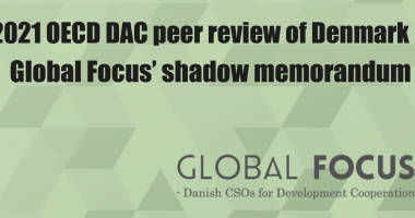 Globalt Fokus bidrager til OECD’s evaluering af dansk bistand